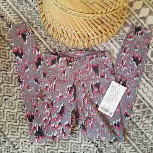 Floral Flux Multi Lululemon Fast and Free Tight 4
